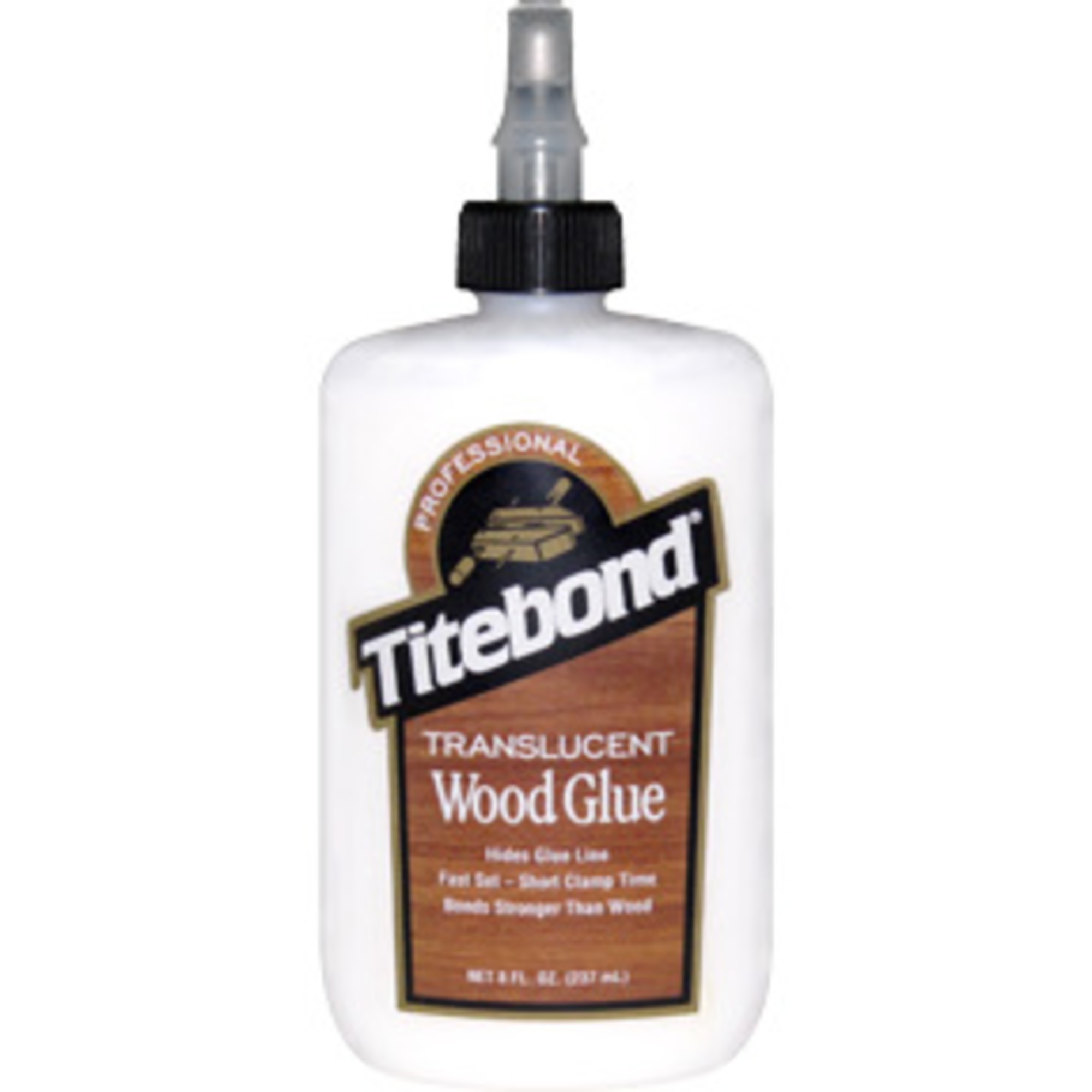 Titebond 6123 Translucent Wood Glue, 8 oz. Bottle, 12PK
